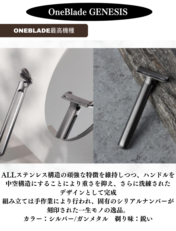 圧倒的手軽な剃り心地を実現したシェーバー！OneBlade今年最後の