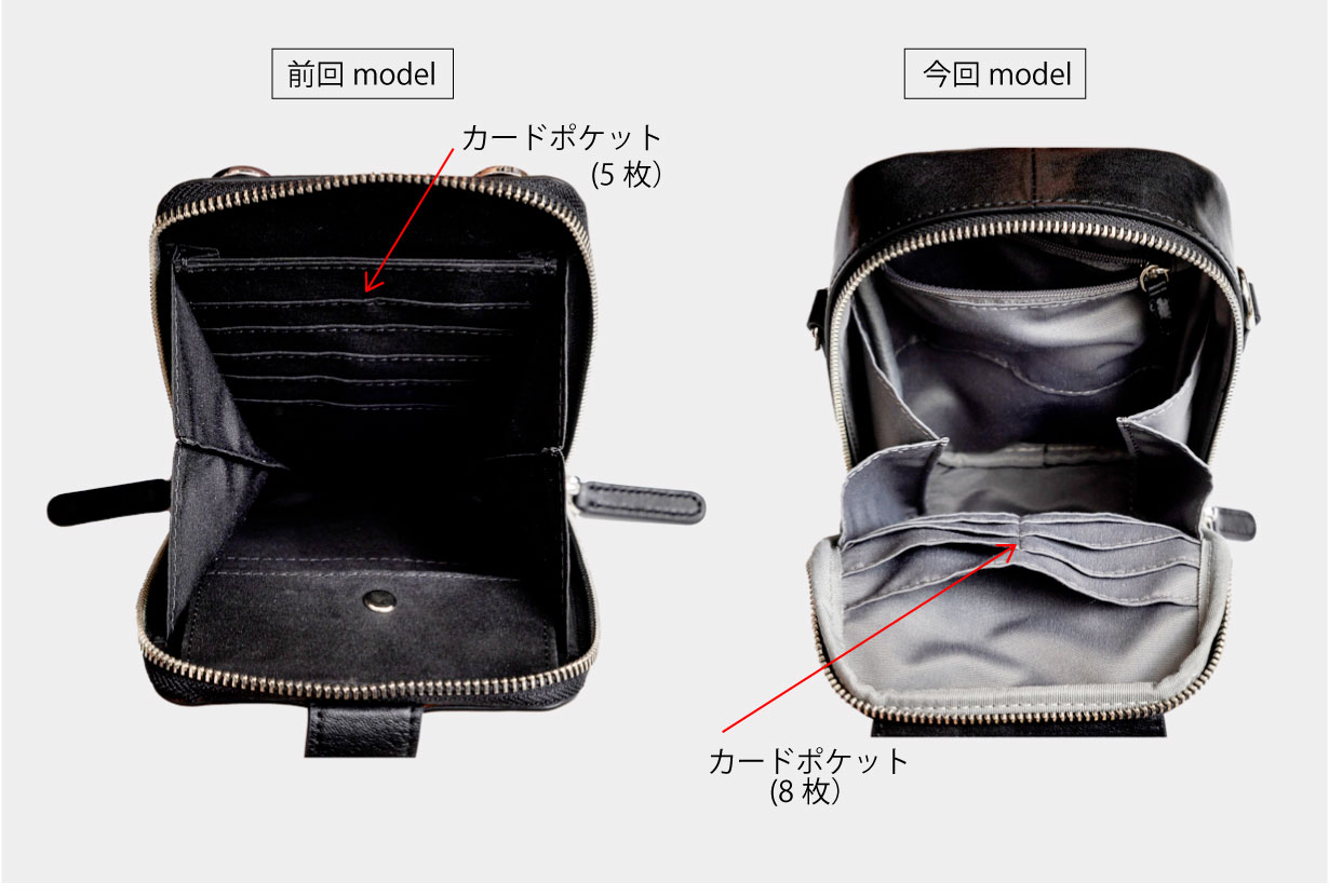 スマホがサッと収納、スッと取り出し！大人が持ちたい大容量本革