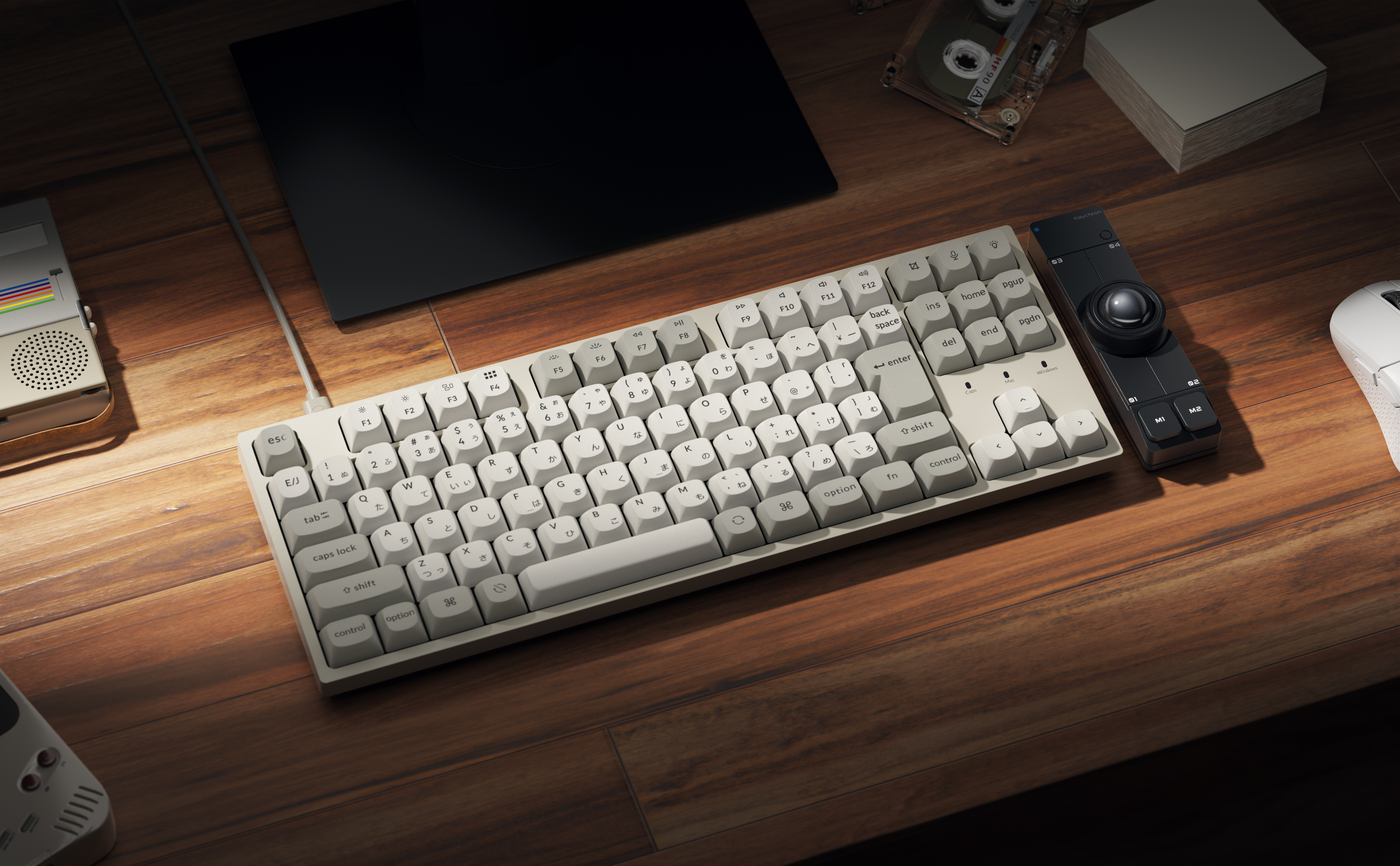 キーボードに添えるだけ。ホームポジションの常識を変えるトラック