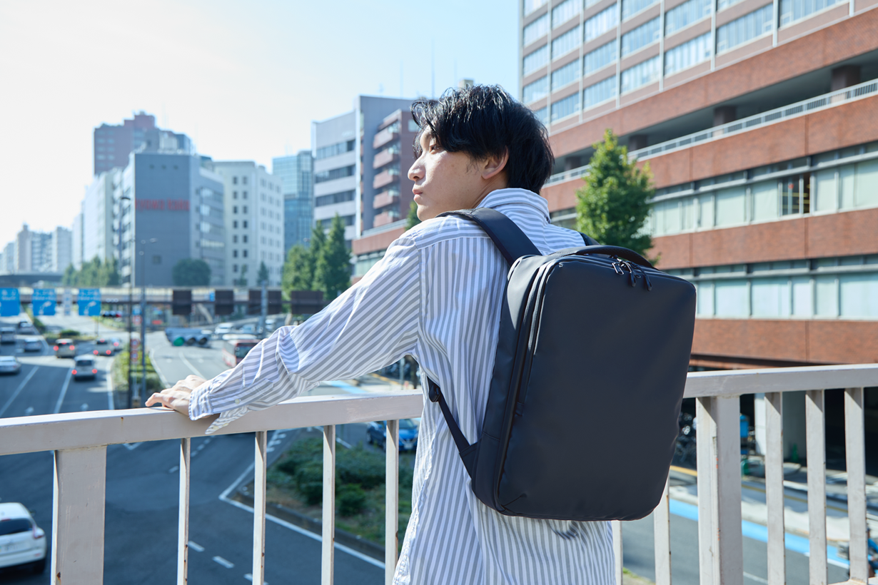 汚れにくく傷にも強い「長年綺麗に使える」バックパック 長年綺麗でスマートに使いたい」を叶える。汚れにくく、傷にも