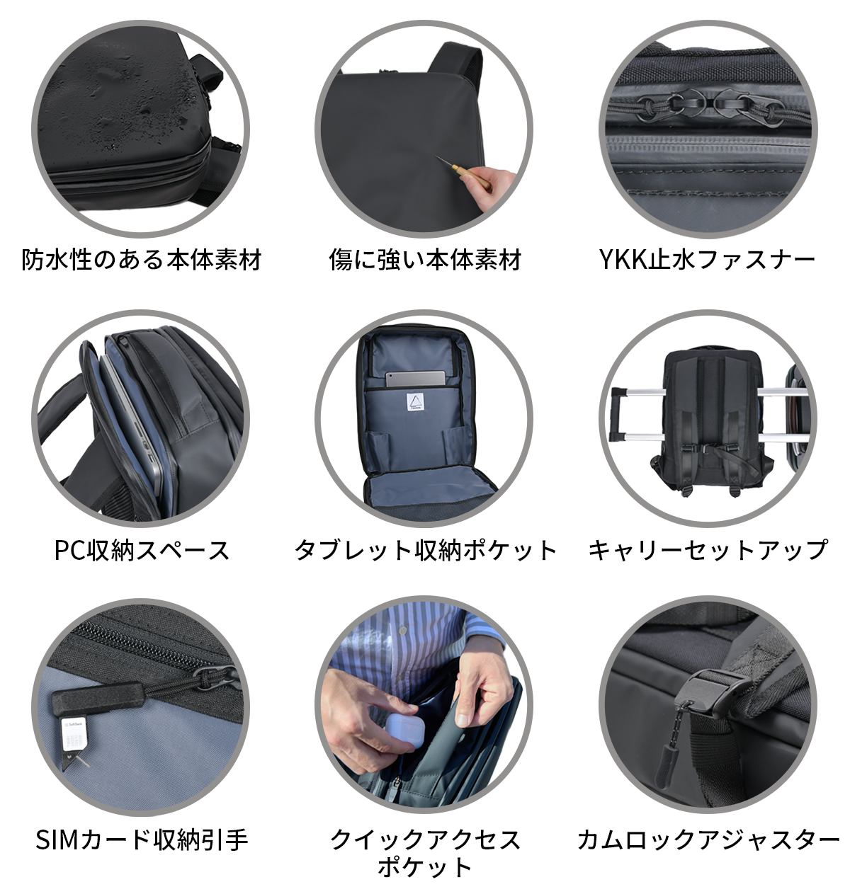 長年綺麗でスマートに使いたい」を叶える。汚れにくく、傷にも
