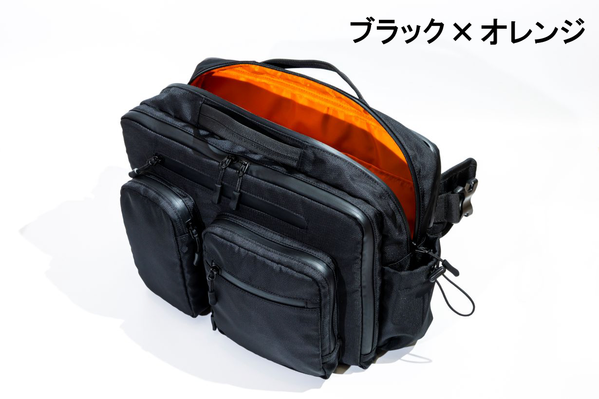 5つのエリアと21ポケットで収納革命！大容量3WAYバッグ ｜ 一緒に買う