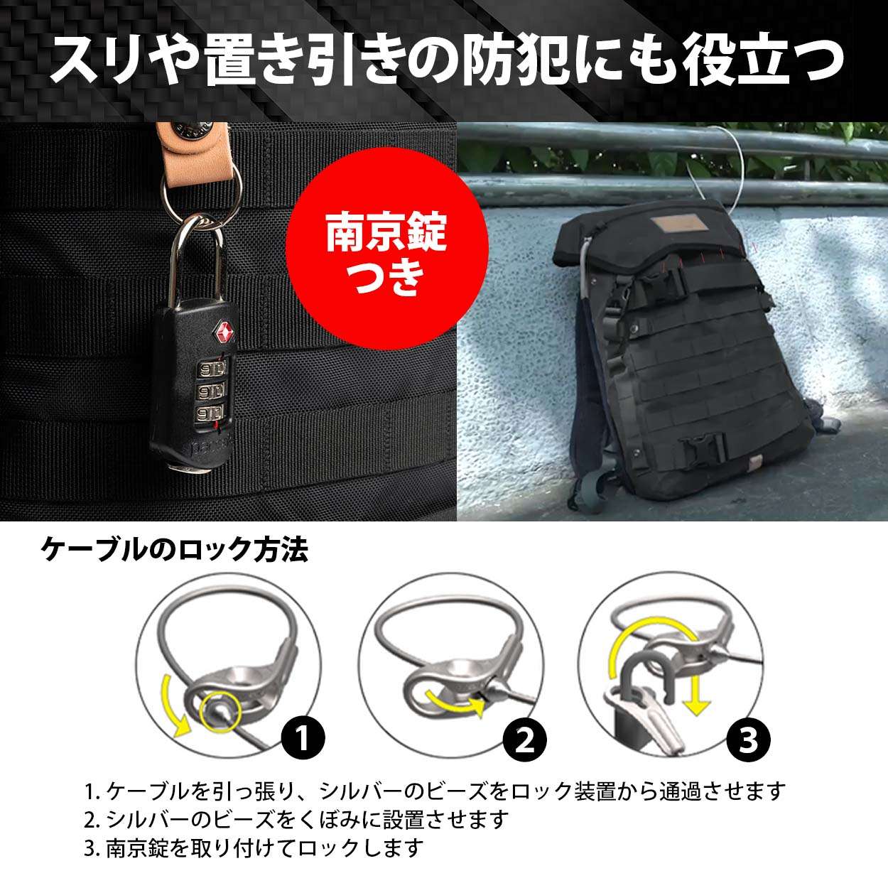 The Rider Daypack(ライダーデイパック) 鉄壁バックパック バイク